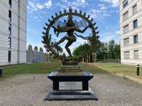Shiva beeld bij CERN